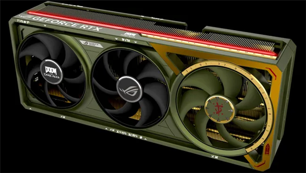 信仰加成！华硕《毁灭战士》联名RTX 5080卖到14400元：限量666件