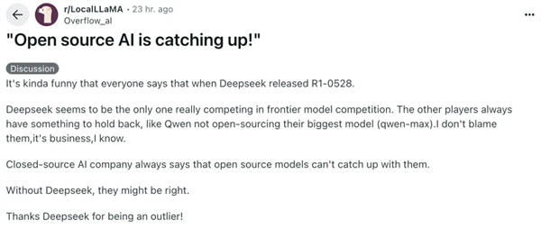 玩完DeepSeek R1新版 外国网友又蚌埠住了